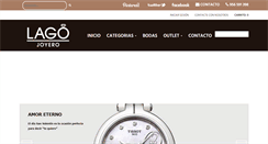 Desktop Screenshot of joyerialago.com